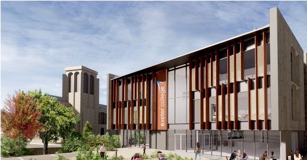 Construction starts on new digital and data hub at Exeter College