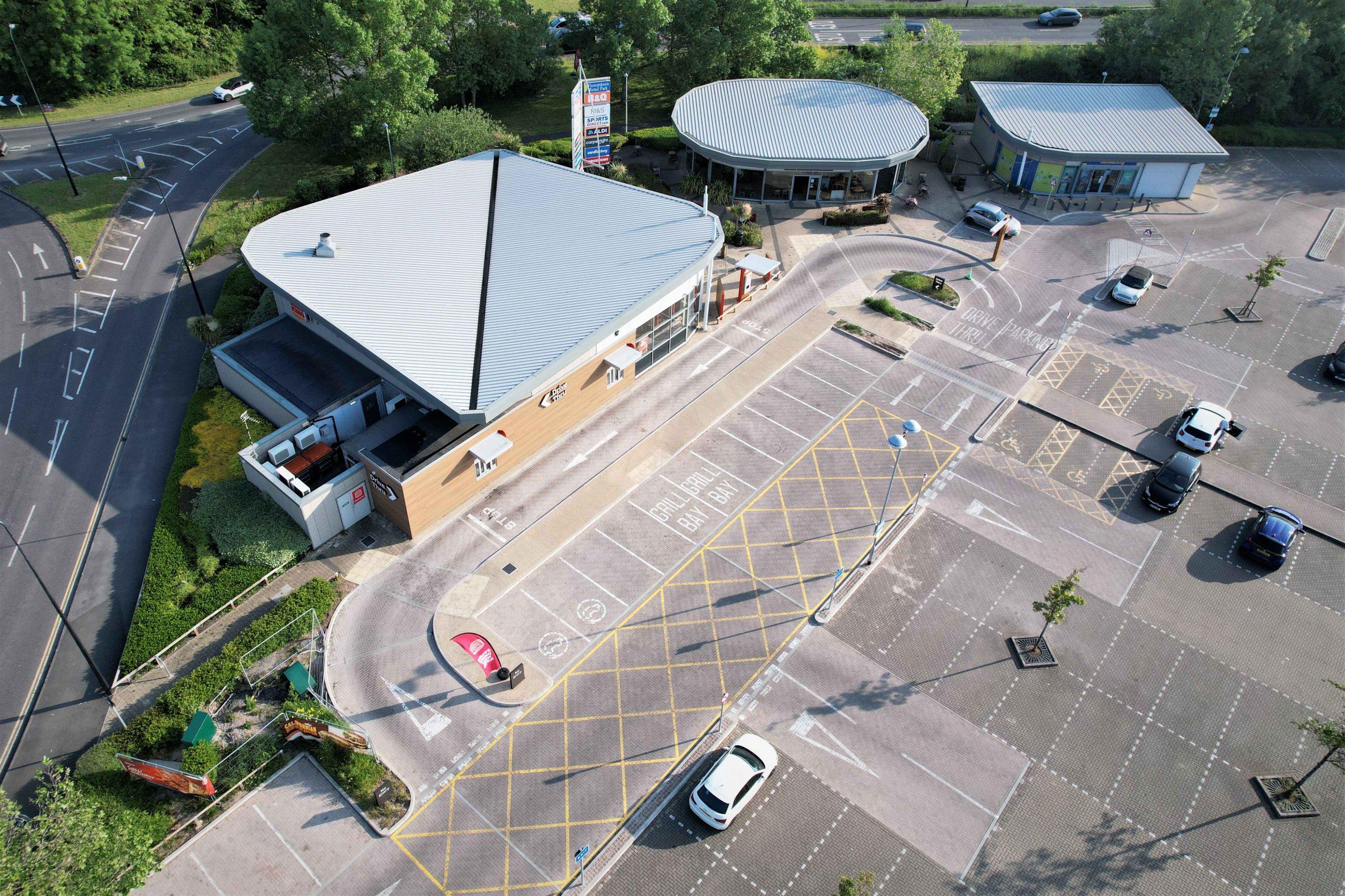 Flowerdown Retail Park – Remediation of existing SuDS car park